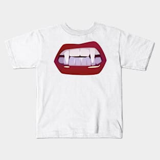 A Vampire Smile Graphic illustration Kids T-Shirt